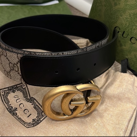 Gucci Belt with Double G Buckle - Picture 3 of 12